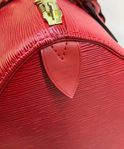 LOUIS VUITTON（ルイ ヴィトン）LOUIS VUITTON (ルイ ヴィトン) ボストンバッグ レッドの古着・服飾アイテム