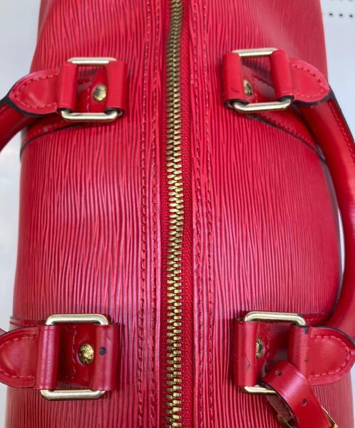 LOUIS VUITTON（ルイ ヴィトン）LOUIS VUITTON (ルイ ヴィトン) ボストンバッグ レッドの古着・服飾アイテム