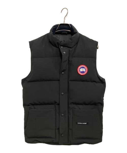 CANADA GOOSE（カナダグース）CANADA GOOSE (カナダグース) Freestyle Crew Vest ブラック サイズ:Sの古着・服飾アイテム