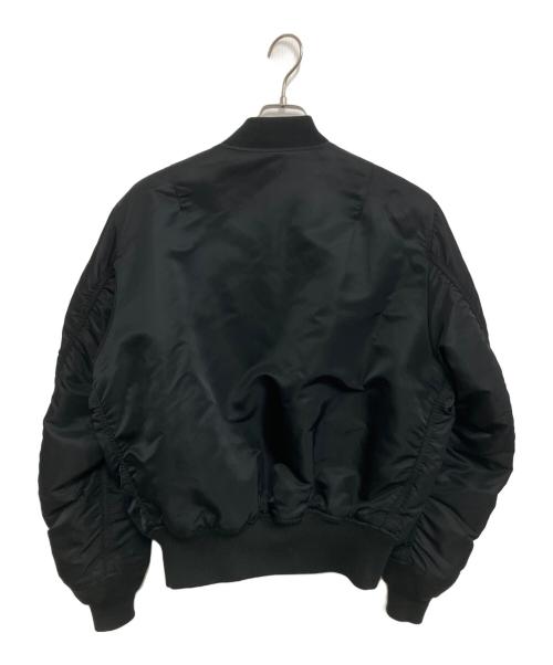 ALPHA（アルファ）ALPHA (アルファ) リバーシブルフライトジャケット ブラック サイズ:Mの古着・服飾アイテム