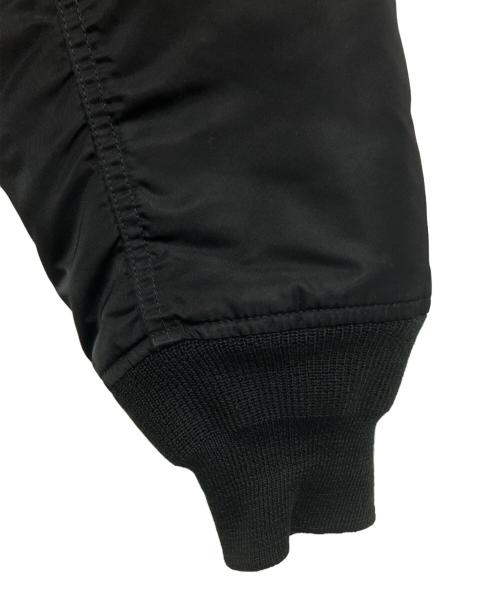 ALPHA（アルファ）ALPHA (アルファ) リバーシブルフライトジャケット ブラック サイズ:Mの古着・服飾アイテム