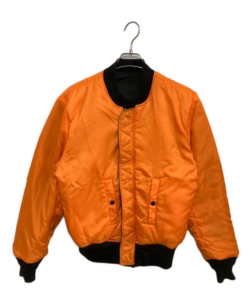 ALPHA（アルファ）ALPHA (アルファ) リバーシブルフライトジャケット ブラック サイズ:Mの古着・服飾アイテム