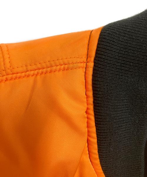 ALPHA（アルファ）ALPHA (アルファ) リバーシブルフライトジャケット ブラック サイズ:Mの古着・服飾アイテム