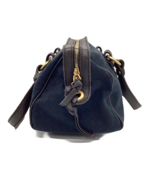 BOTTEGA VENETA（ボッテガベネタ）BOTTEGA VENETA (ボッテガベネタ) トートバッグ ネイビーの古着・服飾アイテム