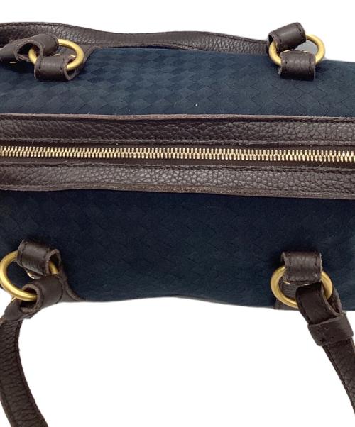 BOTTEGA VENETA（ボッテガベネタ）BOTTEGA VENETA (ボッテガベネタ) トートバッグ ネイビーの古着・服飾アイテム