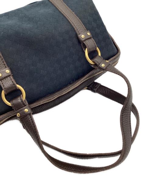 BOTTEGA VENETA（ボッテガベネタ）BOTTEGA VENETA (ボッテガベネタ) トートバッグ ネイビーの古着・服飾アイテム