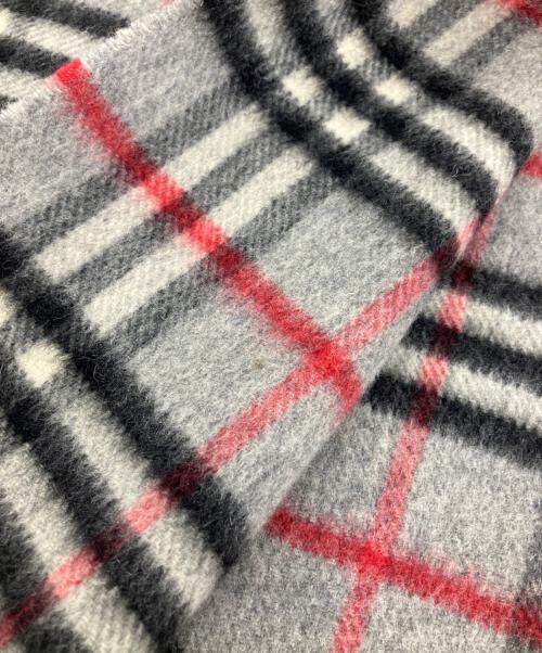 Burberry's（バーバリーズ）Burberry's (バーバリーズ) マフラー グレーの古着・服飾アイテム