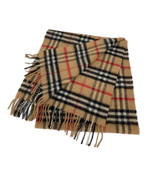 Burberry's（バーバリーズ）Burberry's (バーバリーズ) マフラー ベージュの古着・服飾アイテム