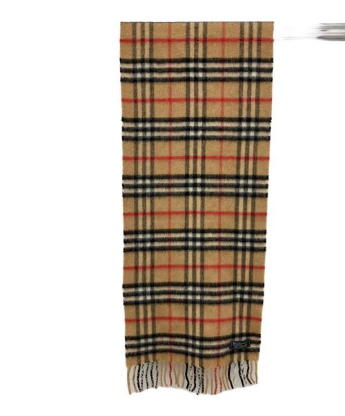 Burberry's（バーバリーズ）Burberry's (バーバリーズ) マフラー ベージュの古着・服飾アイテム