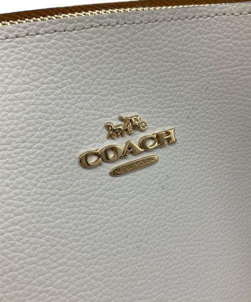 COACH（コーチ）COACH (コーチ) 2WAYバッグ ホワイトの古着・服飾アイテム