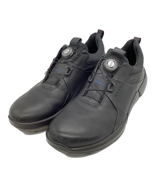 ECCO（エコー）ECCO (エコー) ゴルフシューズ ブラック サイズ:29.5の古着・服飾アイテム