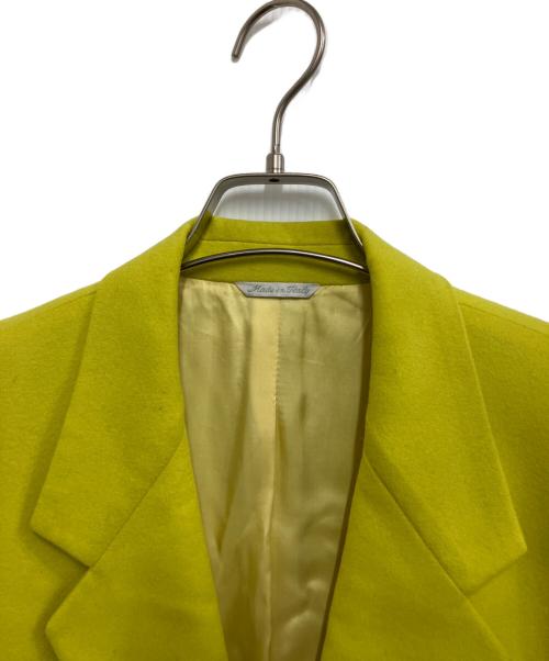 GIANNI VERSACE（ジャンニ・ヴェルサーチ）GIANNI VERSACE (ジャンニ・ヴェルサーチ) テーラードジャケット 黄緑 サイズ:48の古着・服飾アイテム