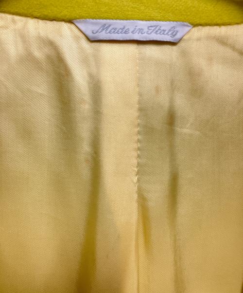 GIANNI VERSACE（ジャンニ・ヴェルサーチ）GIANNI VERSACE (ジャンニ・ヴェルサーチ) テーラードジャケット 黄緑 サイズ:48の古着・服飾アイテム