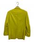 GIANNI VERSACE (ジャンニ・ヴェルサーチ) テーラードジャケット 黄緑 サイズ:48：10000円