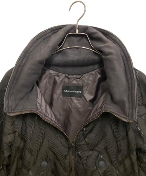 EMPORIO ARMANI（エンポリオ アルマーニ）EMPORIO ARMANI (エンポリオ アルマーニ) ジャケット ブラック サイズ:46の古着・服飾アイテム