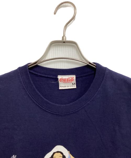 Coca Cola（コカコーラ）Coca Cola (コカコーラ) 半袖カットソー ネイビー サイズ:Mの古着・服飾アイテム