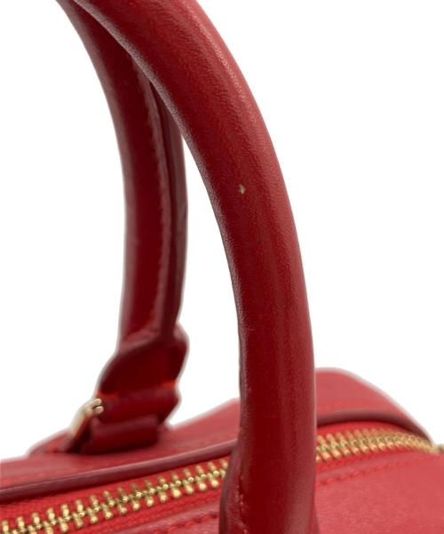 COACH（コーチ）COACH (コーチ) 2WAYバッグ ブラウン×レッドの古着・服飾アイテム