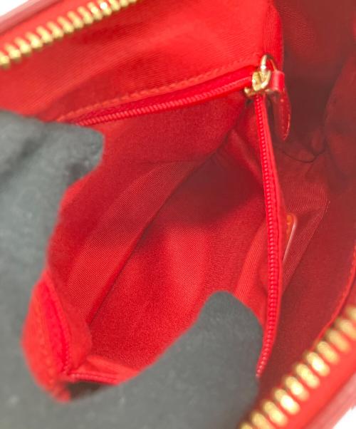 COACH（コーチ）COACH (コーチ) 2WAYバッグ ブラウン×レッドの古着・服飾アイテム