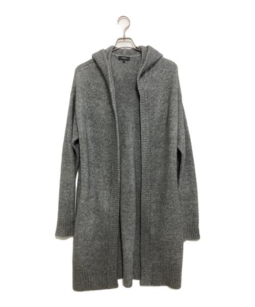 theory（セオリー）theory (セオリー) ロングカーディガン グレー サイズ:Sの古着・服飾アイテム