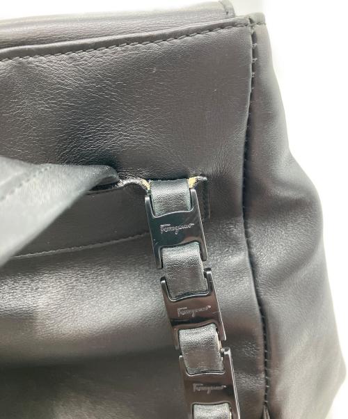 Salvatore Ferragamo（サルヴァトーレ フェラガモ）Salvatore Ferragamo (サルヴァトーレ フェラガモ) リュック ブラックの古着・服飾アイテム