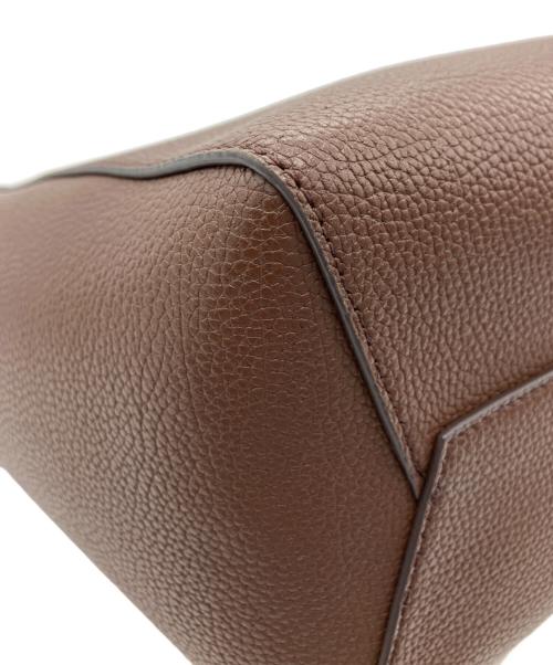 LAUREN RALPH LAUREN（ローレンラルフローレン）LAUREN RALPH LAUREN (ローレンラルフローレン) バケットバッグ ブラウンの古着・服飾アイテム