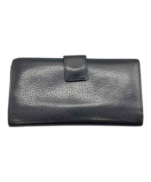 GUCCI（グッチ）GUCCI (グッチ) 長財布 ブラックの古着・服飾アイテム
