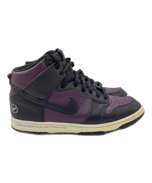 NIKE（ナイキ）NIKE (ナイキ) ハイカットスニーカー パープル×ブラック サイズ:26の古着・服飾アイテム