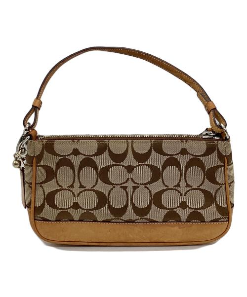 COACH（コーチ）COACH (コーチ) ショルダーバッグ ベージュの古着・服飾アイテム