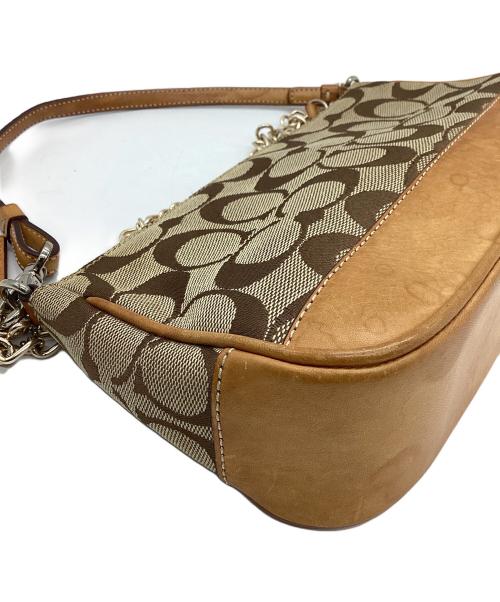 COACH（コーチ）COACH (コーチ) ショルダーバッグ ベージュの古着・服飾アイテム