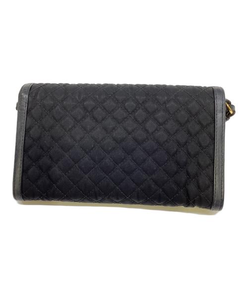 PRADA（プラダ）PRADA (プラダ) ショルダーウォレット ブラックの古着・服飾アイテム