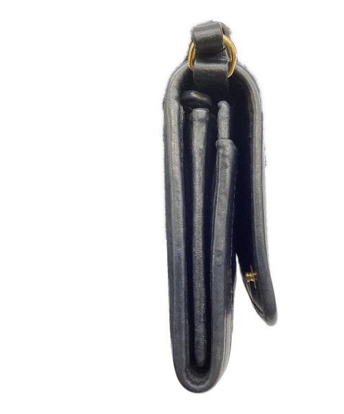 PRADA（プラダ）PRADA (プラダ) ショルダーウォレット ブラックの古着・服飾アイテム