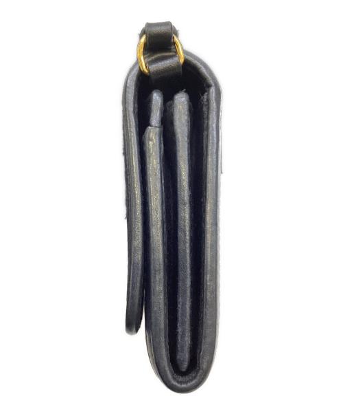 PRADA（プラダ）PRADA (プラダ) ショルダーウォレット ブラックの古着・服飾アイテム