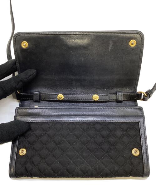 PRADA（プラダ）PRADA (プラダ) ショルダーウォレット ブラックの古着・服飾アイテム