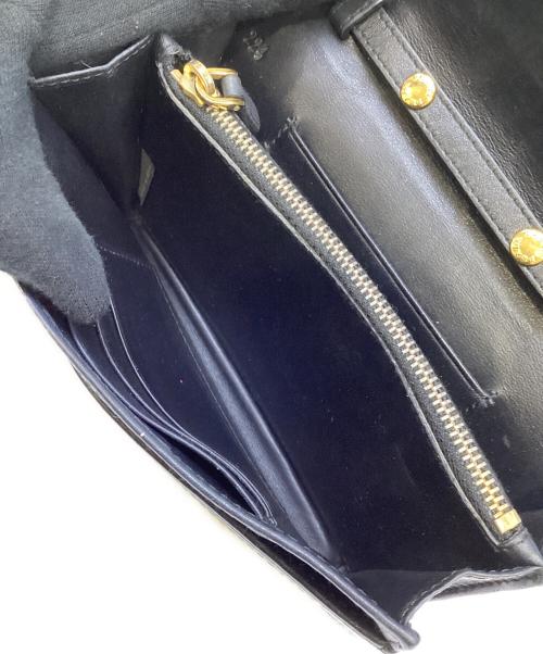 PRADA（プラダ）PRADA (プラダ) ショルダーウォレット ブラックの古着・服飾アイテム