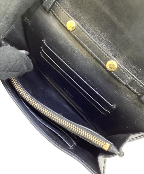 PRADA（プラダ）PRADA (プラダ) ショルダーウォレット ブラックの古着・服飾アイテム