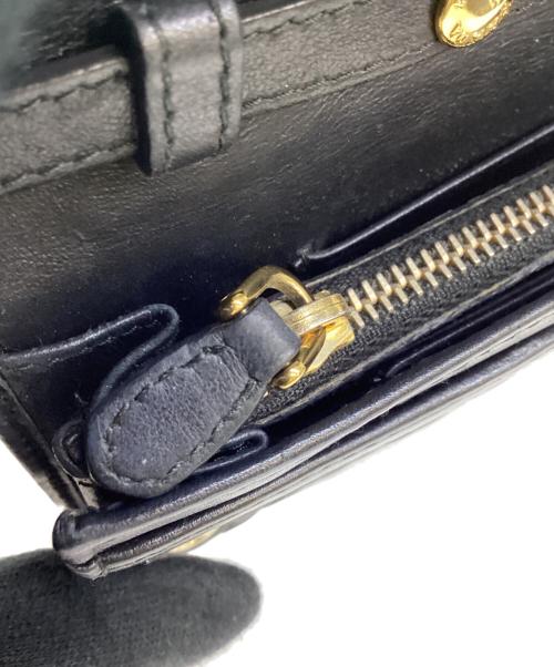 PRADA（プラダ）PRADA (プラダ) ショルダーウォレット ブラックの古着・服飾アイテム