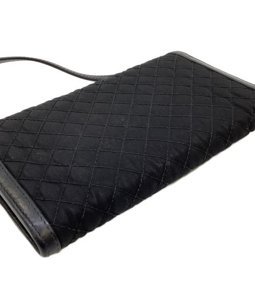 PRADA（プラダ）PRADA (プラダ) ショルダーウォレット ブラックの古着・服飾アイテム