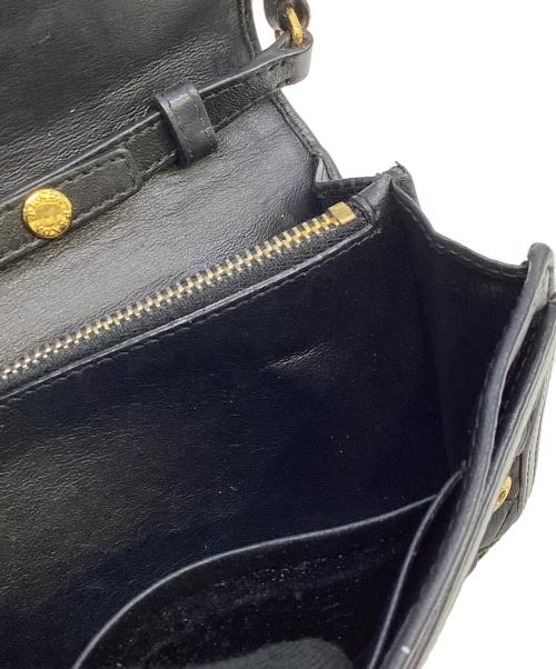 PRADA（プラダ）PRADA (プラダ) ショルダーウォレット ブラックの古着・服飾アイテム