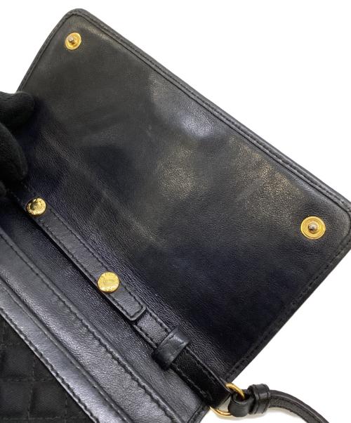 PRADA（プラダ）PRADA (プラダ) ショルダーウォレット ブラックの古着・服飾アイテム