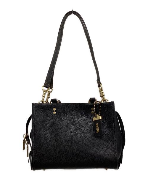 COACH（コーチ）COACH (コーチ) 3WAYバッグ ブラックの古着・服飾アイテム