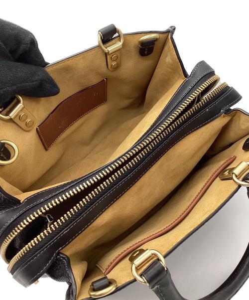 COACH（コーチ）COACH (コーチ) 3WAYバッグ ブラックの古着・服飾アイテム