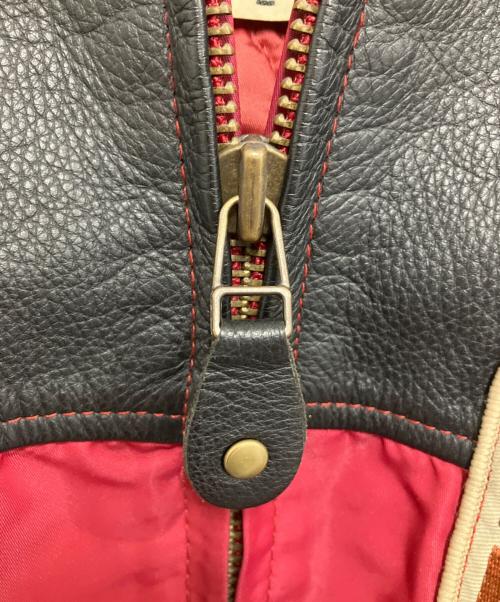 HARLEY-DAVIDSON（ハーレーダビッドソン）HARLEY-DAVIDSON (ハーレーダビッドソン) MA-1ジャケット レッド サイズ:Lの古着・服飾アイテム