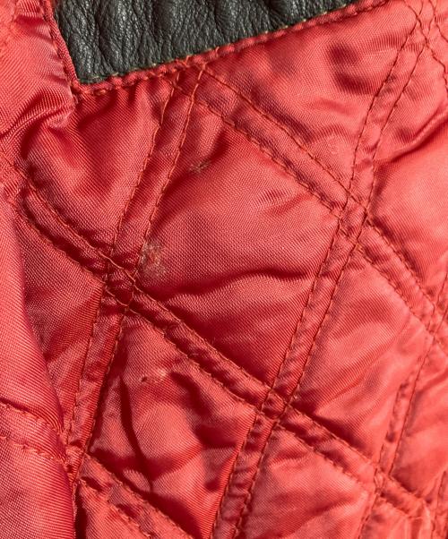 HARLEY-DAVIDSON（ハーレーダビッドソン）HARLEY-DAVIDSON (ハーレーダビッドソン) MA-1ジャケット レッド サイズ:Lの古着・服飾アイテム