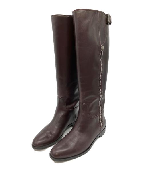 sergio rossi（セルジオロッシ）sergio rossi (セルジオロッシ) ロングブーツ ブラック サイズ:35.5の古着・服飾アイテム