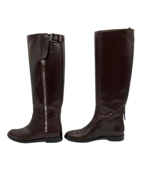 sergio rossi（セルジオロッシ）sergio rossi (セルジオロッシ) ロングブーツ ブラック サイズ:35.5の古着・服飾アイテム