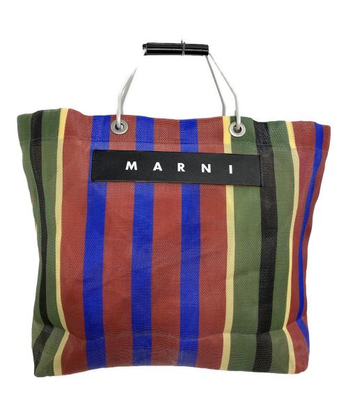 MARNI（マルニ）MARNI (マルニ) ストライプバッグ マルチカラーの古着・服飾アイテム