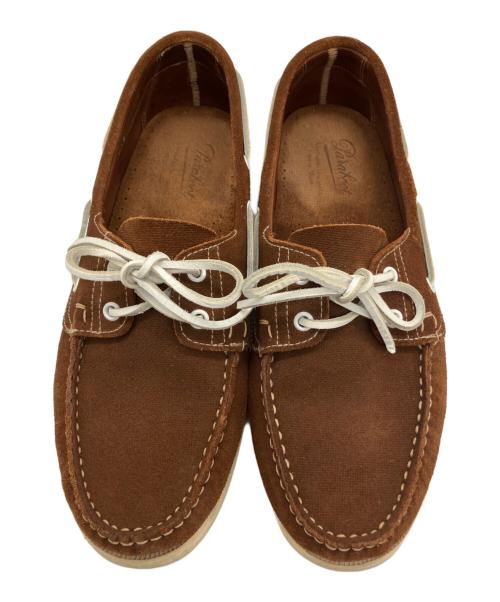 PARABOOT（パラブーツ）PARABOOT (パラブーツ) デッキシューズ ブラウン サイズ:26の古着・服飾アイテム