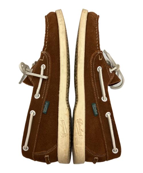 PARABOOT（パラブーツ）PARABOOT (パラブーツ) デッキシューズ ブラウン サイズ:26の古着・服飾アイテム