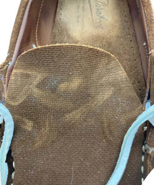 PARABOOT（パラブーツ）PARABOOT (パラブーツ) デッキシューズ ブラウン サイズ:26の古着・服飾アイテム