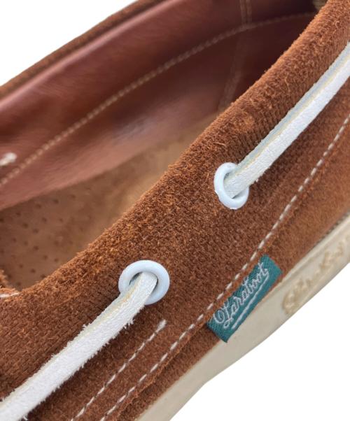 PARABOOT（パラブーツ）PARABOOT (パラブーツ) デッキシューズ ブラウン サイズ:26の古着・服飾アイテム